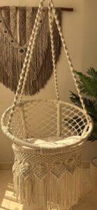 Macrame Bow Swing