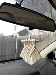 Car Macrame hanging