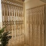 handmade macrame curtains