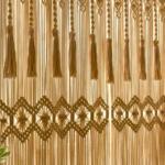 macrame handmade bohemian curtains boho