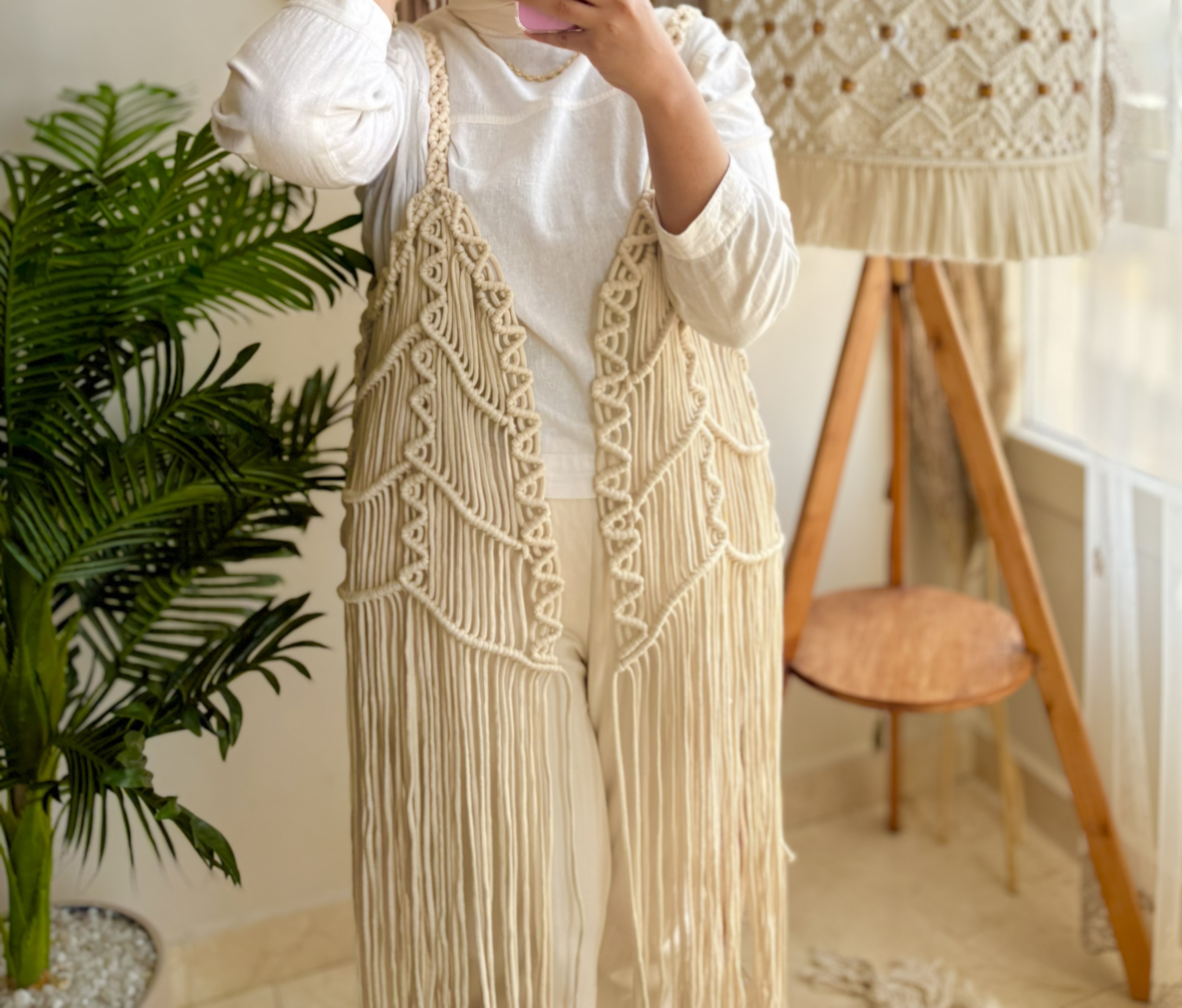 macrame handmade clothes
