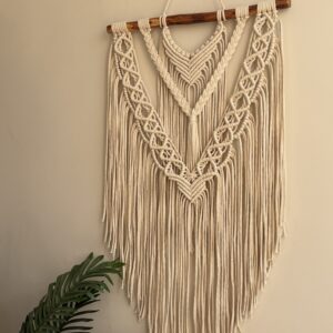 macrame handmade wall hanging