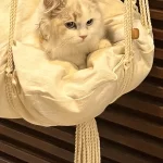 macrame handmade cat swing boho bohemian