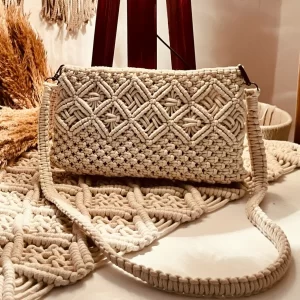macrame handmade bag boho bohemian