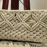 macrame handmade bag boho bohemian