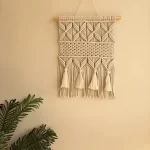 macrame handmade wall hanging