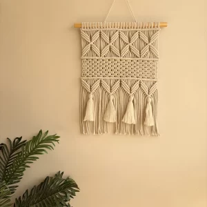 macrame handmade wall hanging