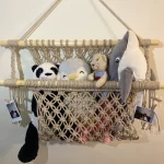 Macrame handmade toy wall hanging