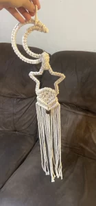 Macrame handmade ramadan wall hanging