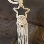 Macrame handmade ramadan wall hanging