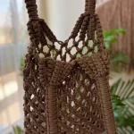 Macrame handmade bag