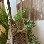Macrame handmade bag