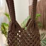 Macrame handmade bag