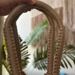 Macrame handmade bag