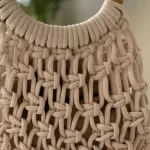 Macrame handmade summer bag